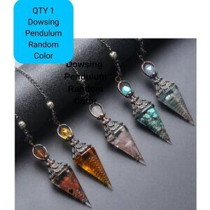 Dowsing Pendulum Quantity 1 Random Color NWT